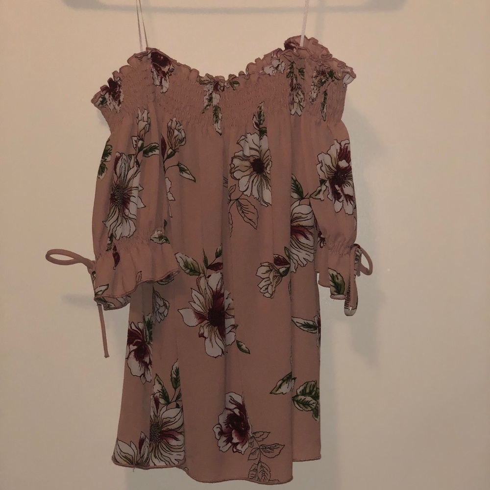 Off the shoulder shirt